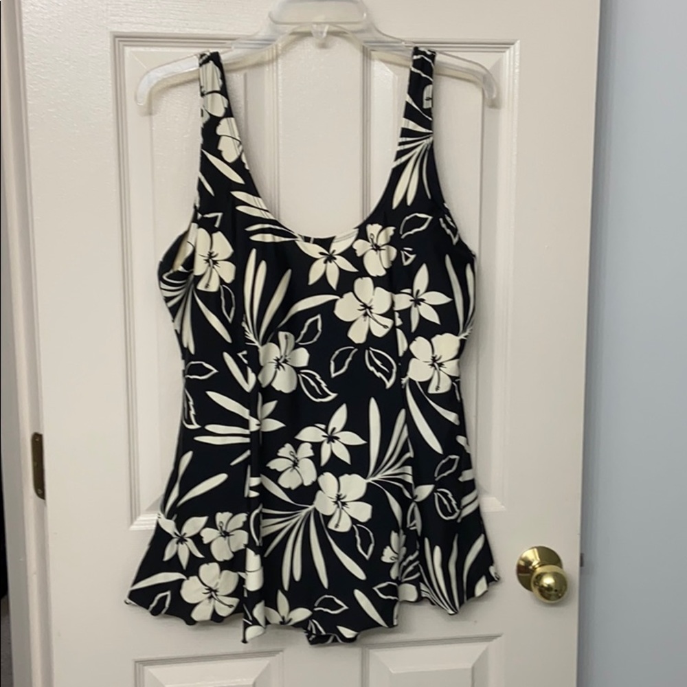 Black n Ivory Swimsuit